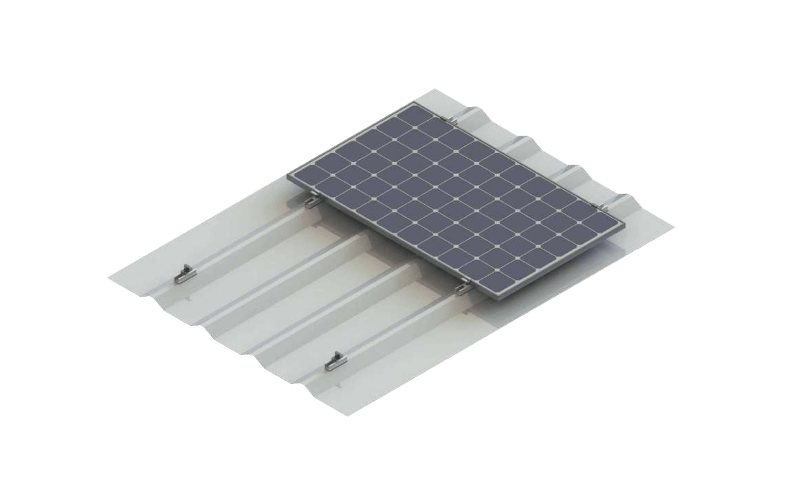 Railless Metal Sheet Mounting System